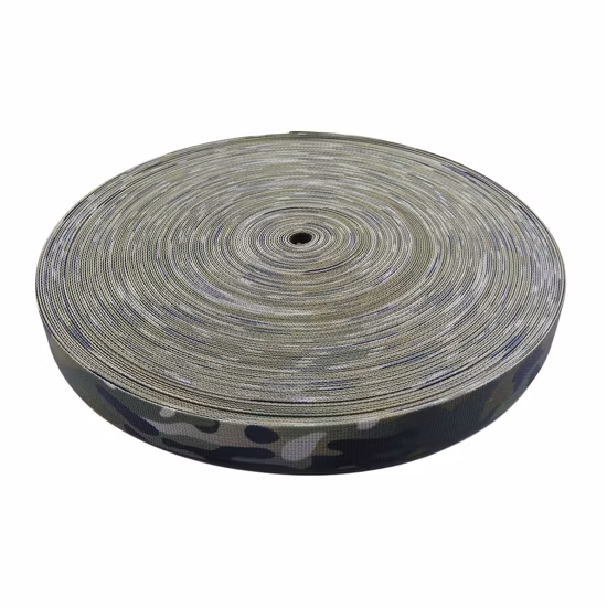 Taktisches Standardmaterial im Militärstil, umweltfreundliches Recycling-Nylon-RPET-Gurtband
