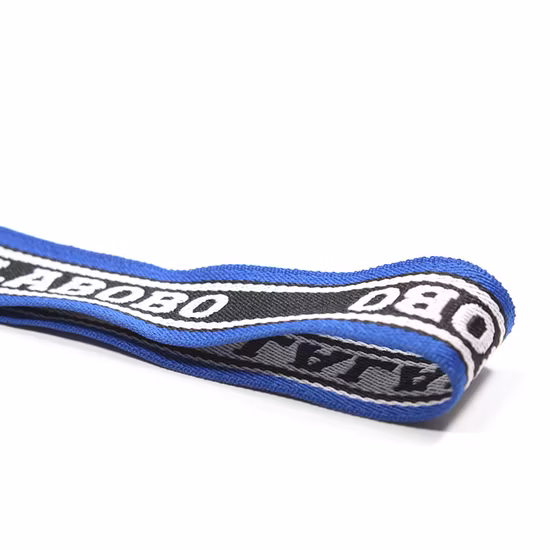 Großhandel kundenspezifisches 25 mm/32 mm Nylon-Jacquard-Gürtelgewebe für Taschengurte/Gürtel