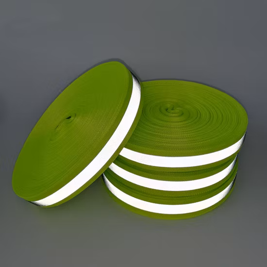 Anpassbare, hochwertige, dünne, reflektierende Sicherheitskleidung, Weste, Stoffmaterial, Bänder, reflektierendes Gurtband