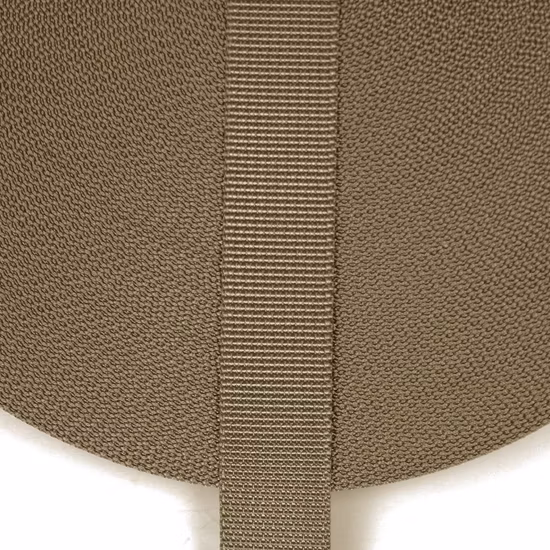 Taktisches Standardmaterial im Militärstil, umweltfreundliches Recycling-Nylon-RPET-Gurtband